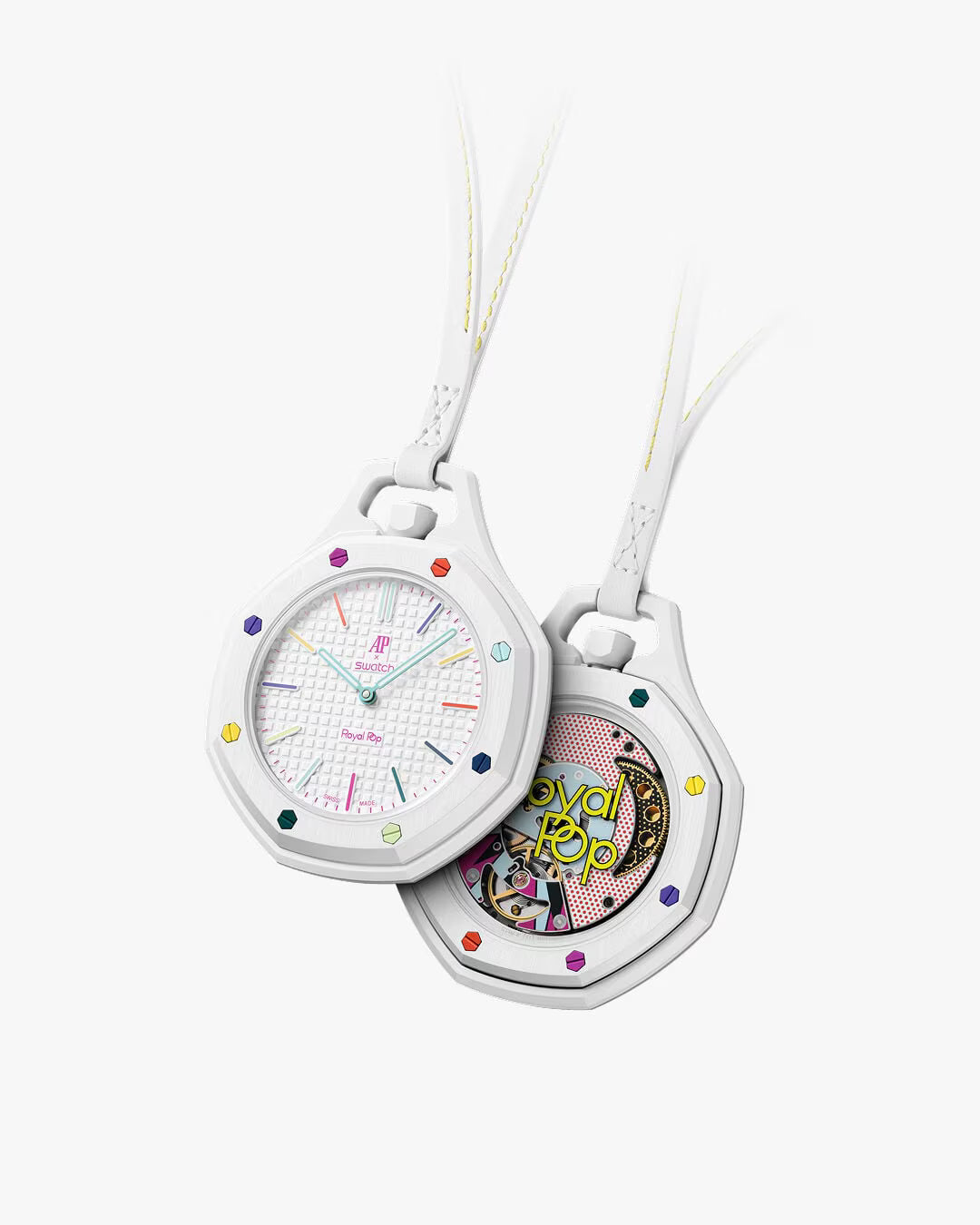 AP SWATC_H X ROYAL POP HUIT BLANC