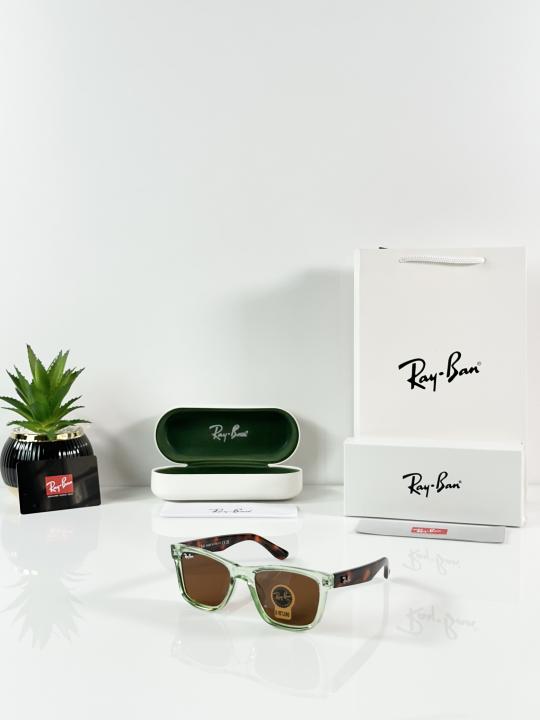 RAYBA_N REVERSE WATER GREEN TIGER BROWN