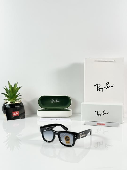 RAYBA_N CRYSTAL BLACK BLUE GLASS