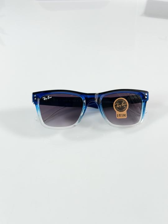 RAYBA_N REVERSE BLUE BLACK SHADED