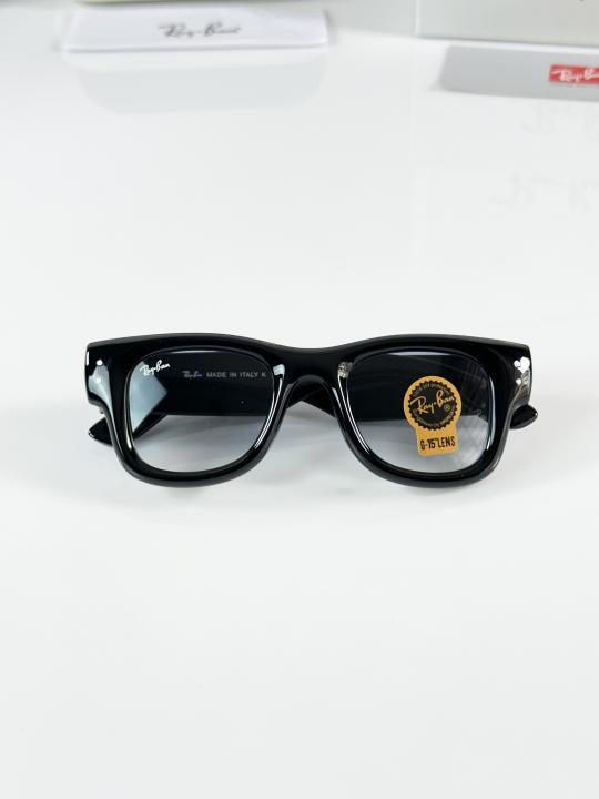 RAYBA_N CRYSTAL BLACK BLUE GLASS