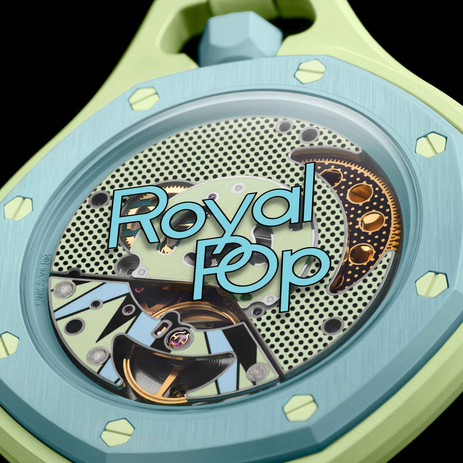 AP SWATC_H X ROYAL POP BLAUE ACHT
