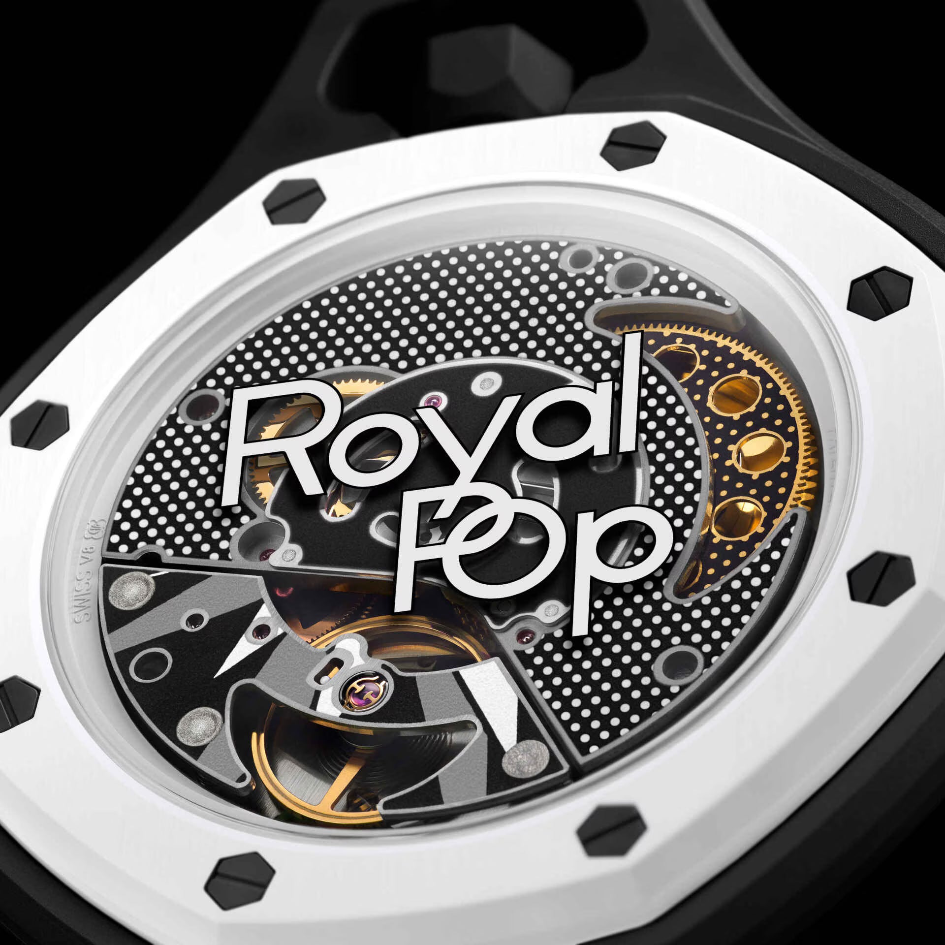 AP SWATC_H X ROYAL POP OCHO NEGRO