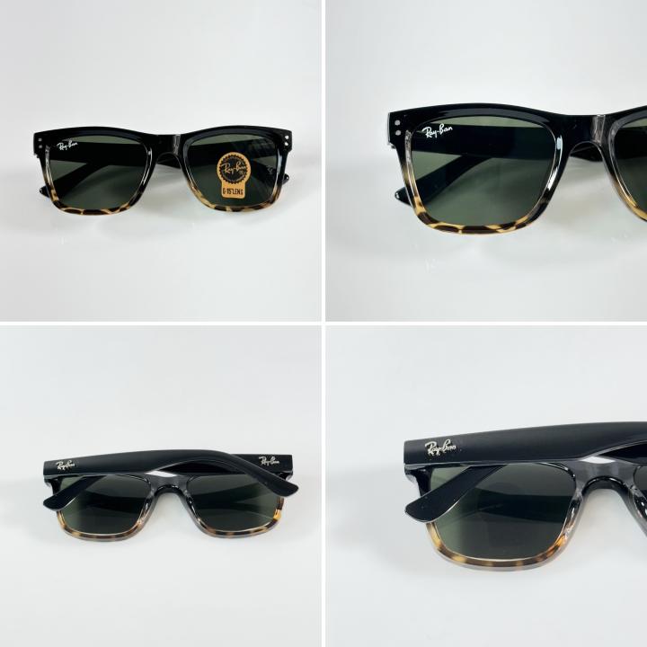 RAYBA_N REVERSE BLACK TIGER GREEN