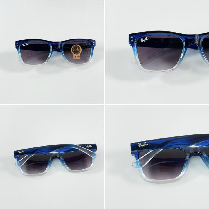 RAYBA_N REVERSE BLUE BLACK SHADED