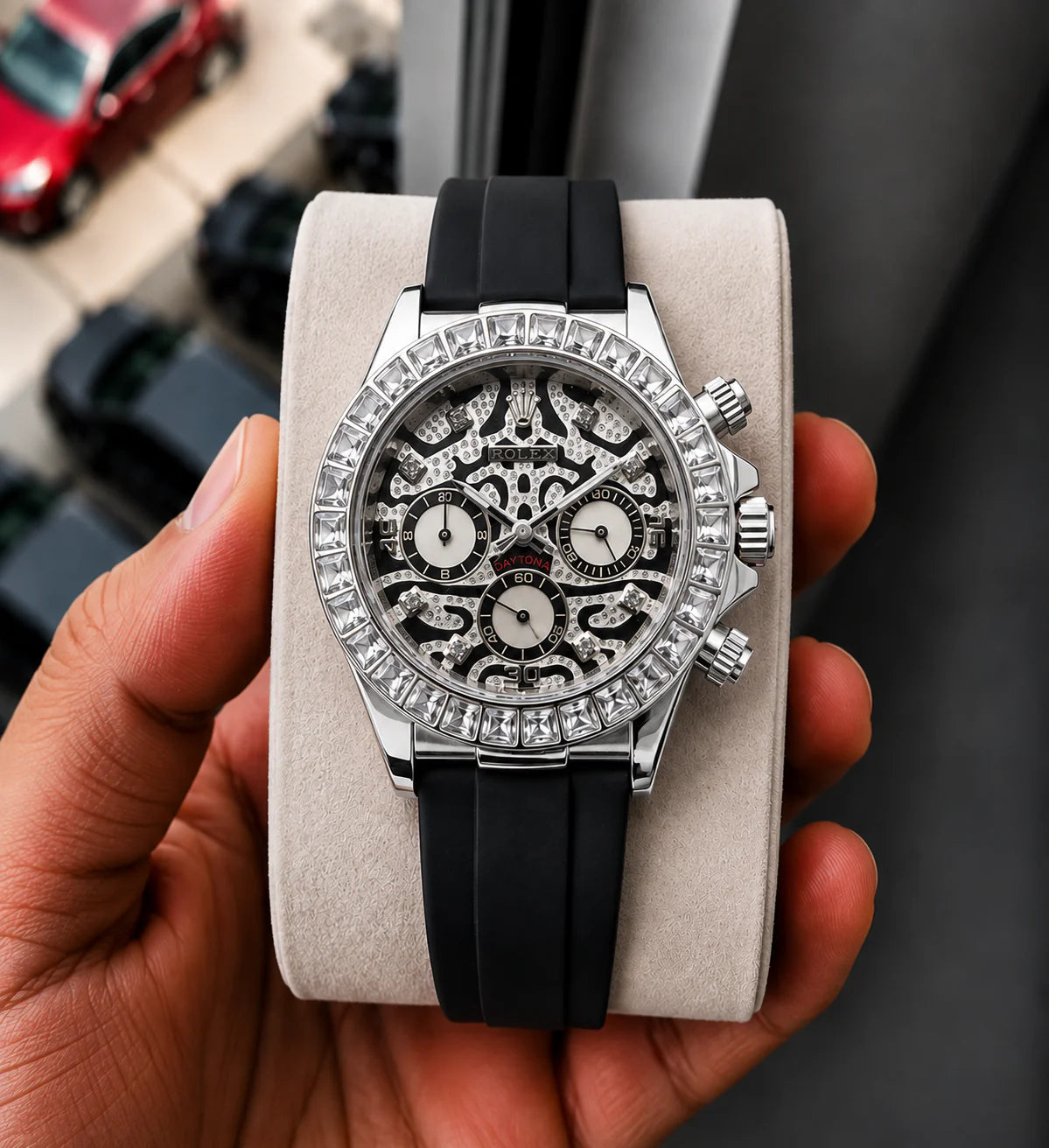 ROLE_X OYSTER PERPETUAL TIGER SILVER