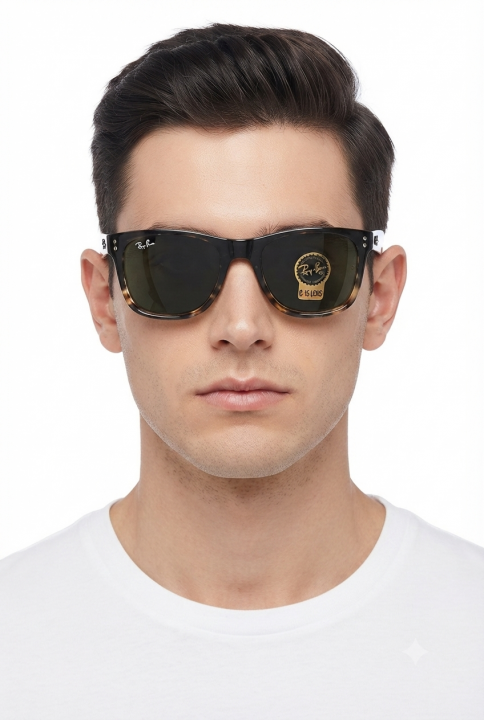 RAYBA_N REVERSE BLACK TIGER GREEN