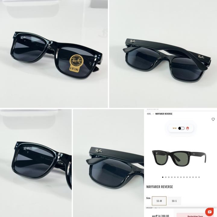 RAYBA_N REVERSE SHINE BLACK