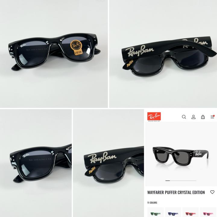 RAYBA_N CRYSTAL BLACK GLASS