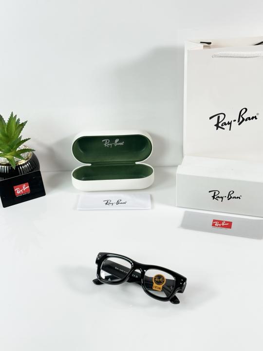 RAYBA_N CRYSTAL BLACK FRAME GLASS