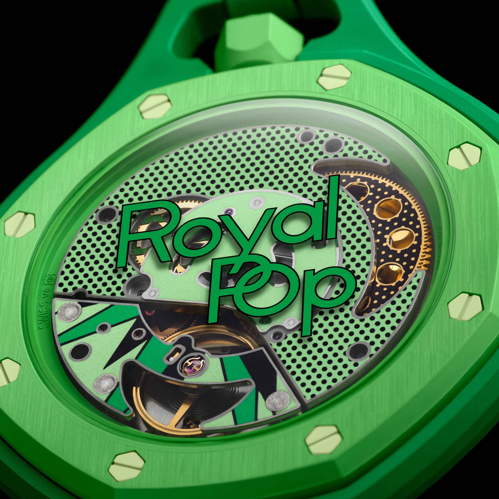 AP SWATC_H X ROYAL POP GREEN EIGHT