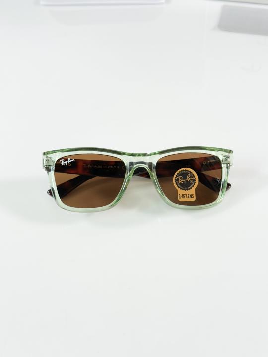 RAYBA_N REVERSE WATER GREEN TIGER BROWN