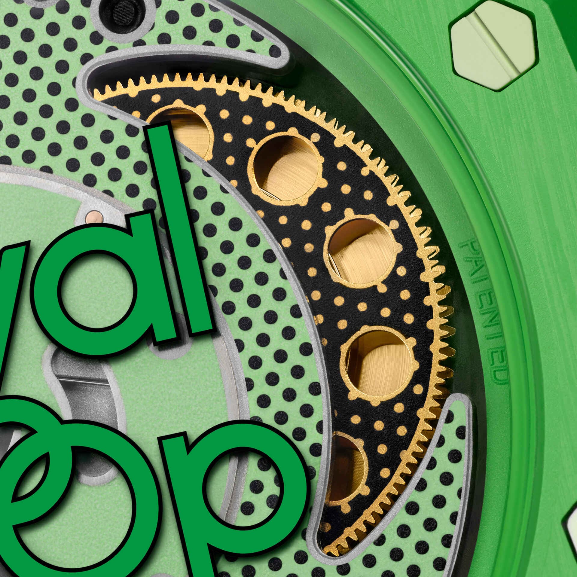 AP SWATC_H X ROYAL POP GREEN EIGHT