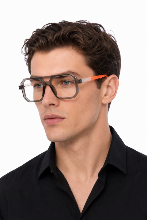 MAR_C JACOB_S GREY ORANGE FRAME