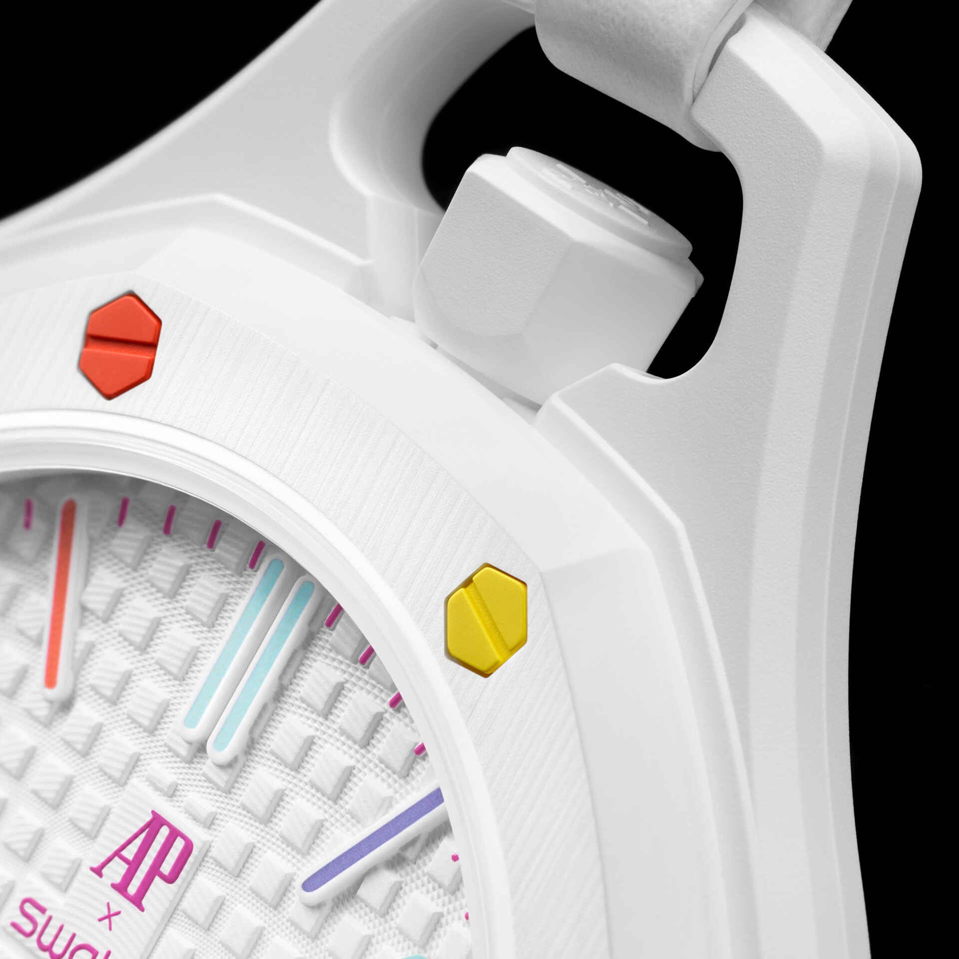 AP SWATC_H X ROYAL POP HUIT BLANC