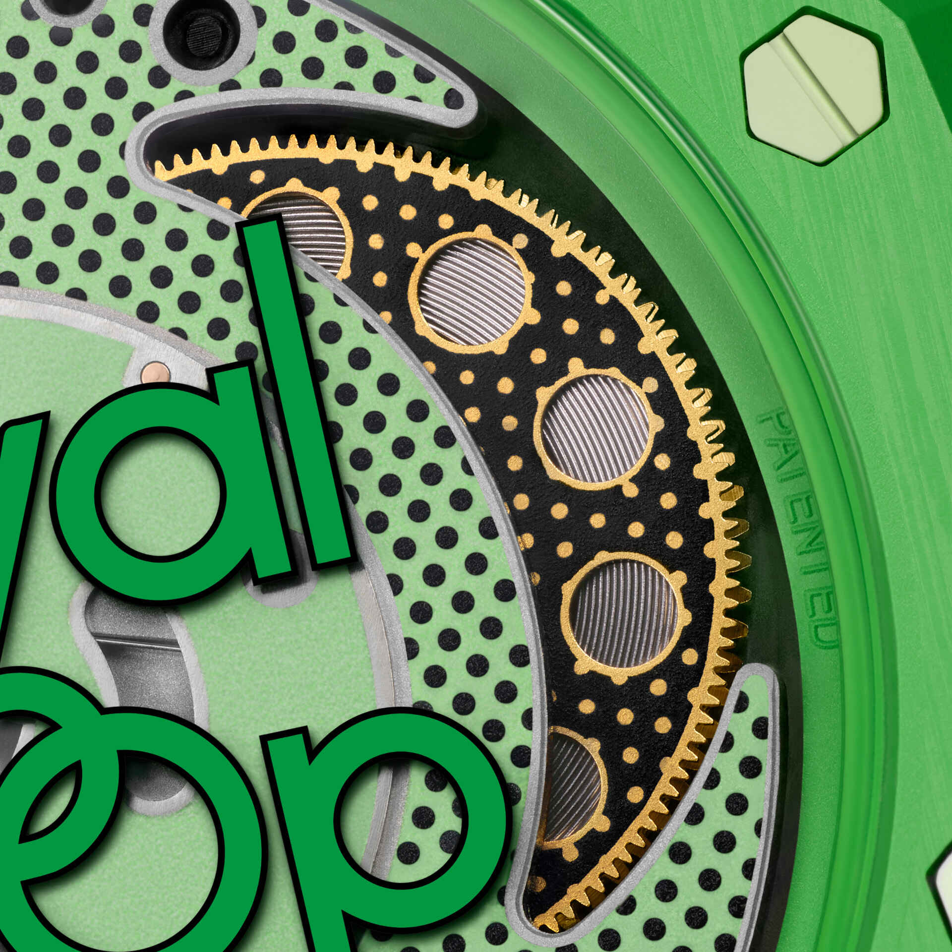 AP SWATC_H X ROYAL POP GREEN EIGHT
