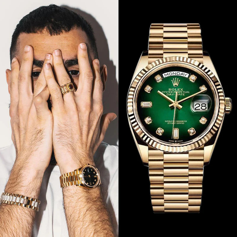 ROLE_X OYSTER PERPETUAL DAY DATE DIAMOND