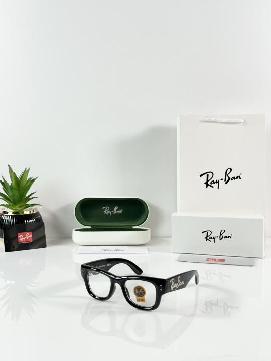 RAYBA_N CRYSTAL BLACK FRAME GLASS