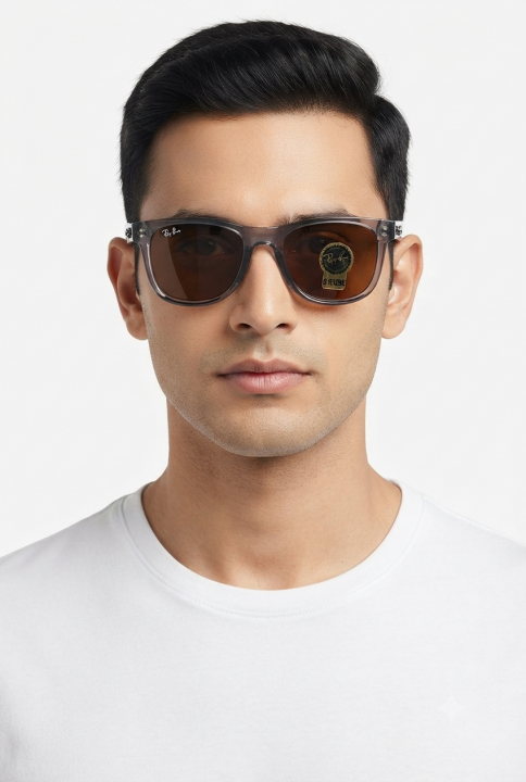 RAYBA_N REVERSE GREY BROWN