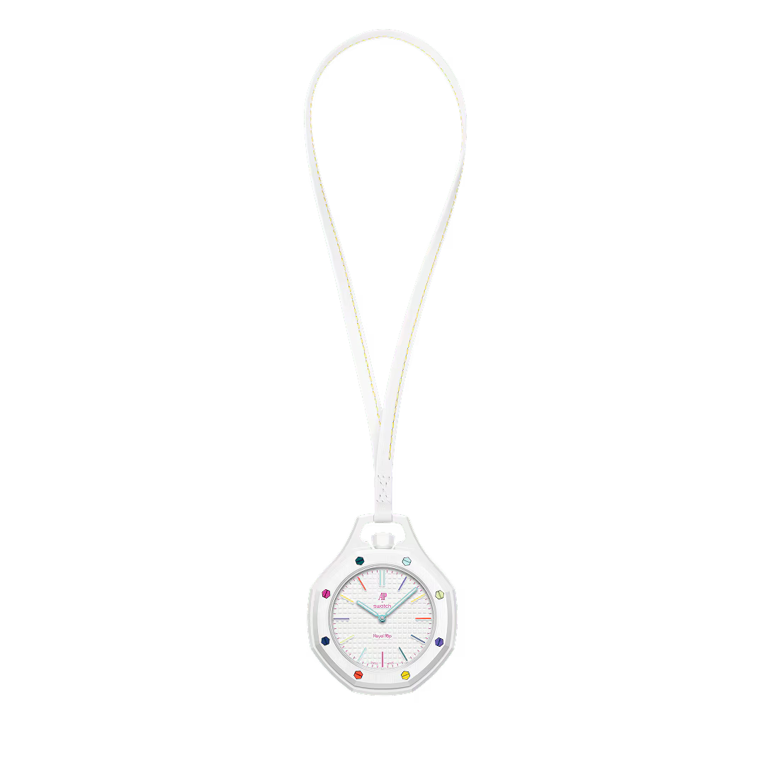 AP SWATC_H X ROYAL POP HUIT BLANC