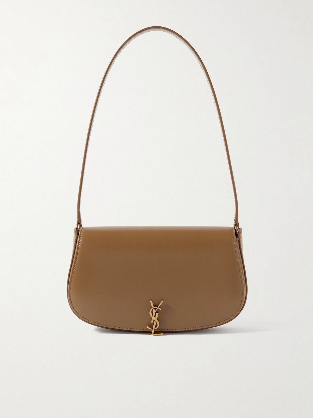 YSL VOLTAIRE LEATHER SHOULDER BAG WITH OG BOX