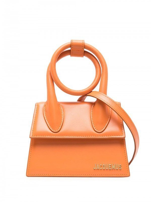 Jacquemus Le Chiquito Noeud Orange