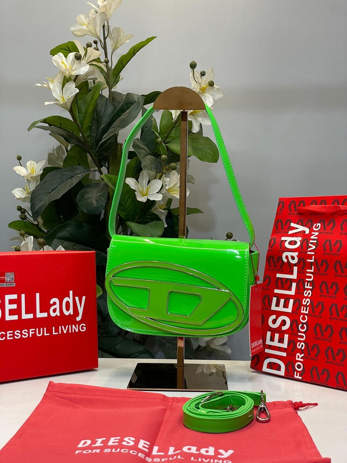 Diesel 1dr shoulder Green