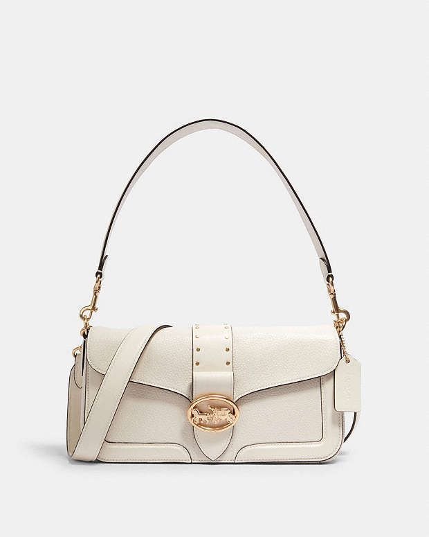 Coach Georgie Shoulder bag white