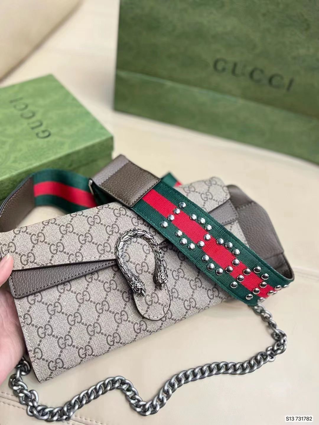 Gucci Dionysus Ophidia envelope sling bag