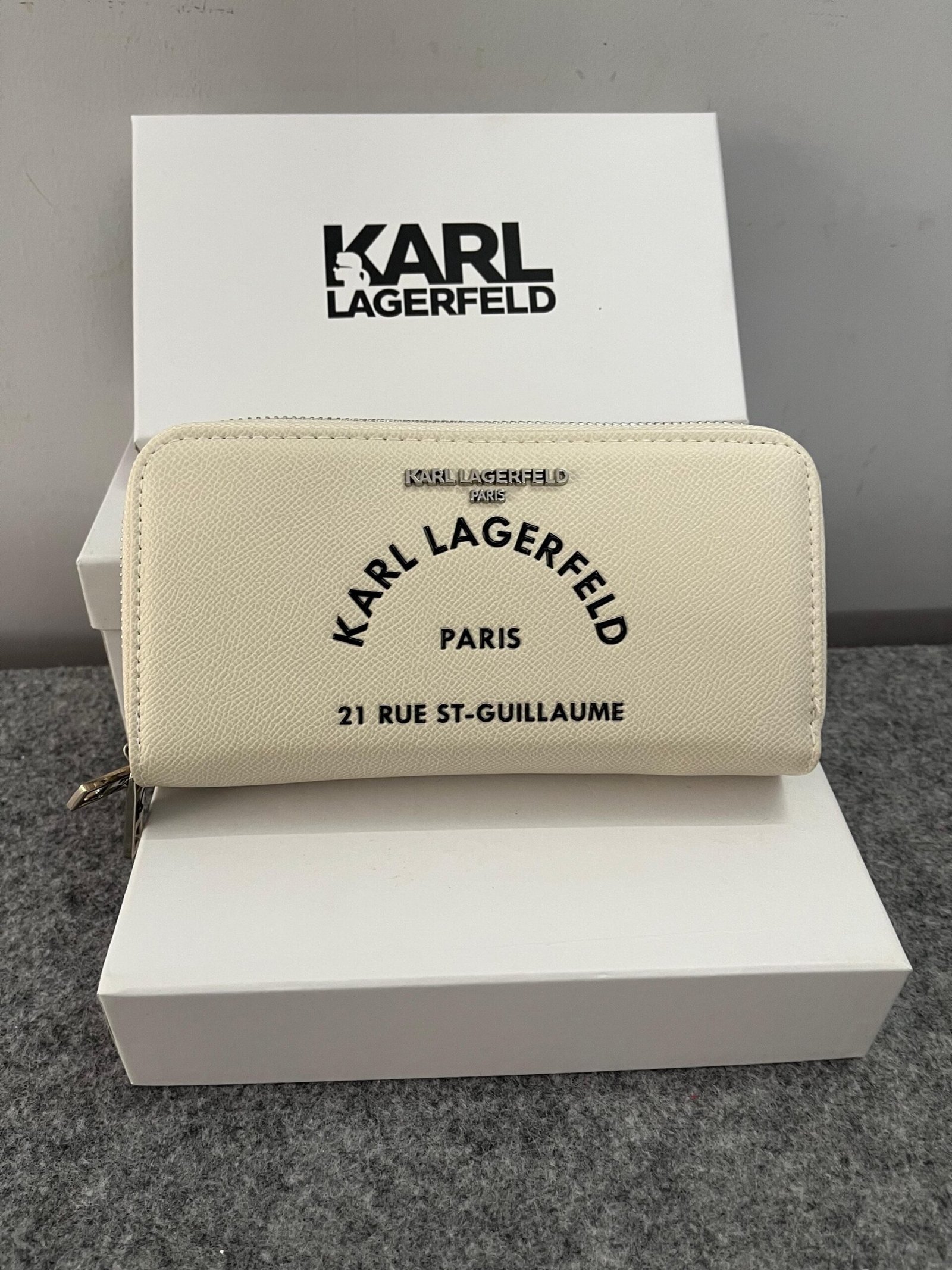 Karl Lagerfeld Dual Zip Wallet